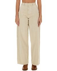 Isabel Marant - Straight High Rise Jeans - Lyst