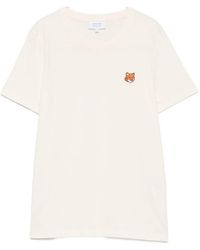 Maison Kitsuné - Fox Head Cotton T-Shirt - Lyst