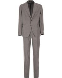 Tagliatore - Superfine Virgin Wool Suit - Lyst