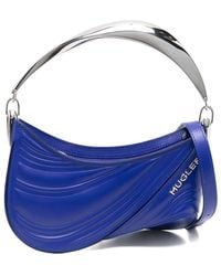 Mugler - Spiral Curve 01 Kleine Schoudertas - Lyst