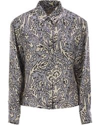 Weekend by Maxmara - Wochenende Max Mara Enfasi Seiden -Twill -Hemd - Lyst