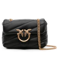Pinko - Love Baby Puff Grote Crossbodytas - Lyst