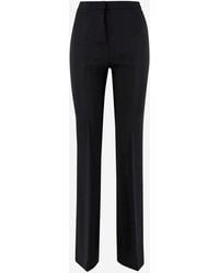 Pinko - Stretch Viscose Pants - Lyst