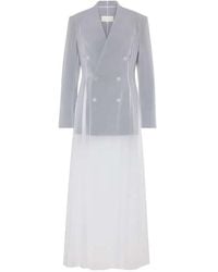 Maison Margiela - Long-Sleeved Midi Dress - Lyst
