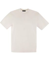 Herno - Cotton Jersey T-Shirt - Lyst