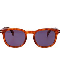 David Beckham - Havana Acetate Sunglasses - Lyst