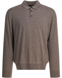 Vince - Wool And Cashmere Polo Shirt Polo Shirts - Lyst