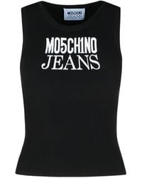 Moschino - Viscose Blend Tank Top - Lyst
