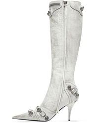 Balenciaga - Cagole 90mm Knee High Boots - Lyst