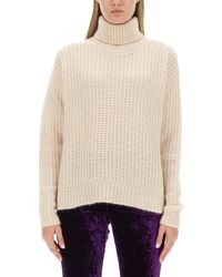 Gucci - Silk En Cashmere Turtleneck Trui - Lyst