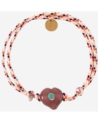 Sorbet Island - Guardian Bracelet With Glass Bead - Lyst