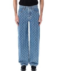 Marine Serre - Jeans Blau - Lyst