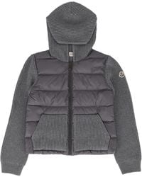Moncler - Medium Grijs Vest - Lyst