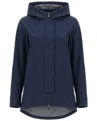 Herno - Gore Tex Hooded Jacket - Lyst
