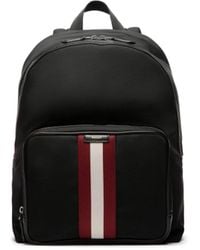 Bally - Rucksack Aus Nylonmischung Mit Charakteristischen Banddetails - Lyst
