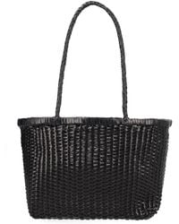 Dragon Diffusion - Woven Leather Tote Bag - Lyst