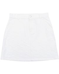 Gucci - J Mini Skirt Certified Cotton - Lyst