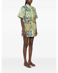 almais avery spliced satin mini dress ALMAIS