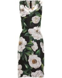 Dolce & Gabbana - Midi Dresses - Lyst