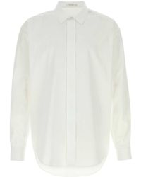 The Row - Solid Shirt - Lyst