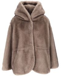 Bully - Fake Fur Jacket - Lyst