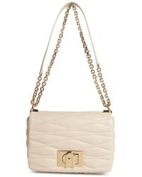 Furla - '1927' Small Crossbody Bag in Creme Lear - Lyst