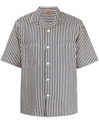 Barena - Camisa a rayas de tejido seersucker - Lyst