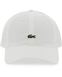 Lacoste - Logo Patch Baseball Cap - Lyst