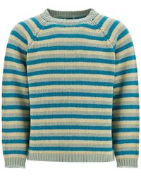 Bode - Gestreifte Wollpullover Pullover - Lyst