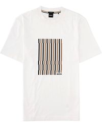 BOSS - T Shirt "C Thompson" Con Logo - Lyst
