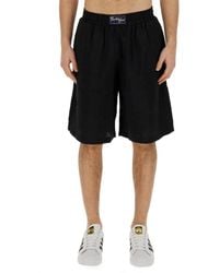 FAMILY FIRST - Bermuda With Logo - Lyst