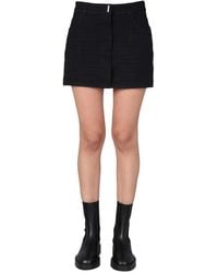 Givenchy - 4G-Jacquard Skirt - Lyst