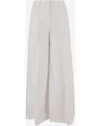 THE LATEST - Die neuesten Stretch -Baumwollpalazzo -Hosen - Lyst