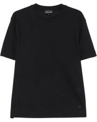 Emporio Armani - Cotton T Shirt - Lyst