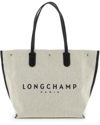 Longchamp - 'roseau' Boodschappentas - Lyst