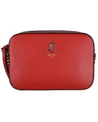 Jimmy Choo - Schoudertas Rood - Lyst