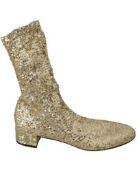 sequin boots