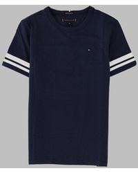 Tommy Hilfiger - Contrast Sleeve Detail Tee S/S - Lyst