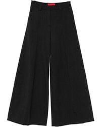 THE LATEST - Los últimos pantalones de piernas de lana de lana de Alma - Lyst