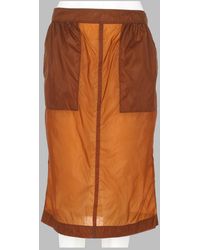 Saint Laurent - Pencil Skirt Nylon - Lyst
