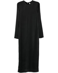 TOTEME - Satin Long Dress - Lyst