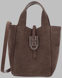 Hogan - Mini Shopping Bag Leather Handbags - Lyst