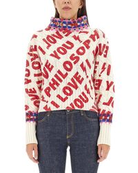 Philosophy Di Lorenzo Serafini - I Love You Philosophy Jersey - Lyst