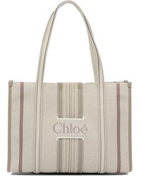 Chloé - "Woody Loop" Small Shoulder Bag - Lyst