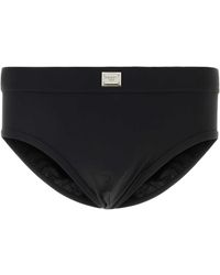 Dolce & Gabbana - Stretch Nylon Swimming Brief - Lyst