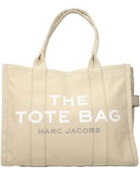 Marc Jacobs - Borse A Spalla Tote Donna Tessuto/Sabbia Chiaro - Lyst