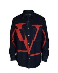 Valentino Garavani - Denim Jacket - Lyst