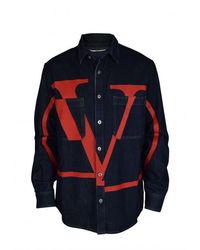 Valentino Garavani - Denim Jacket - Lyst