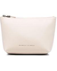 Brunello Cucinelli - Leren Buidel - Lyst