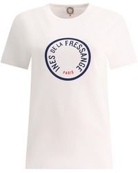 Ines De La Fressange Paris - T Shirt With Logo - Lyst